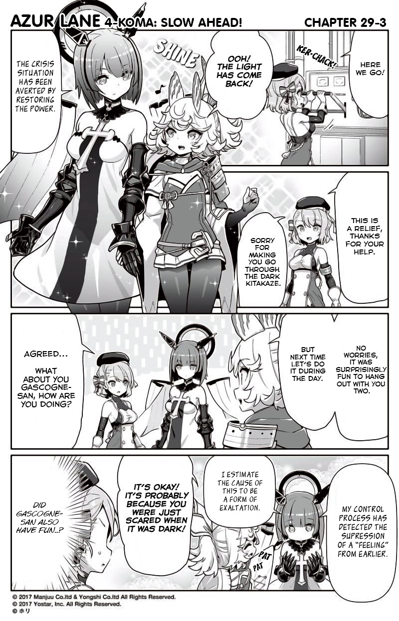 Azur Lane 4-Koma: Slow Ahead - Chapter 29