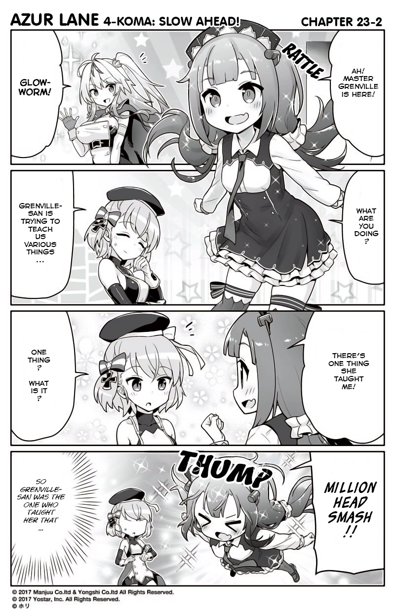 Azur Lane 4-Koma: Slow Ahead - Chapter 23