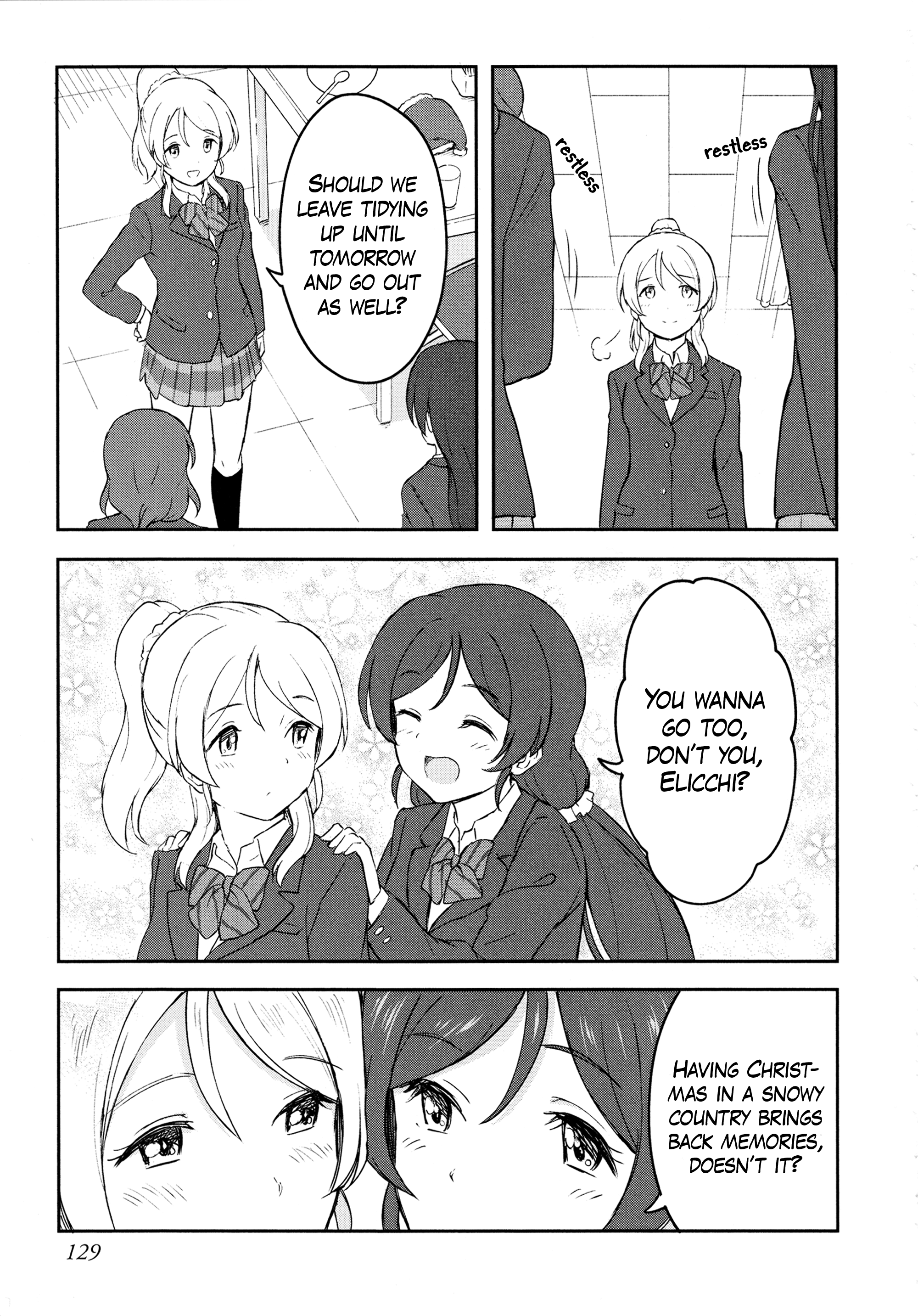 Love Live! School Idol Diary (Second Season) - Vol.3 Chapter 12: Μ S  Christmas Party