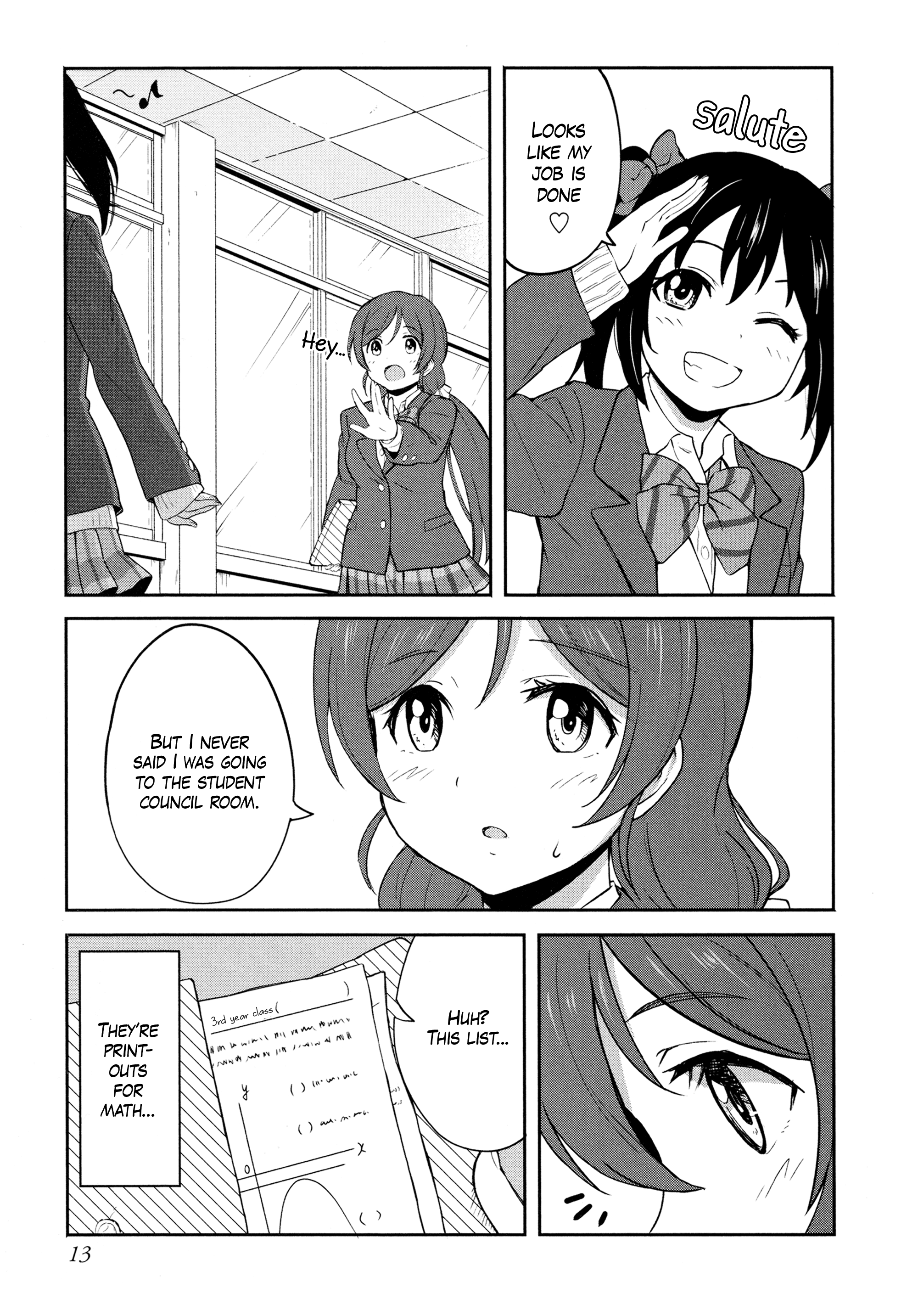 Love Live! School Idol Diary (Second Season) - Vol.3 Chapter 9: Almost Winter Break