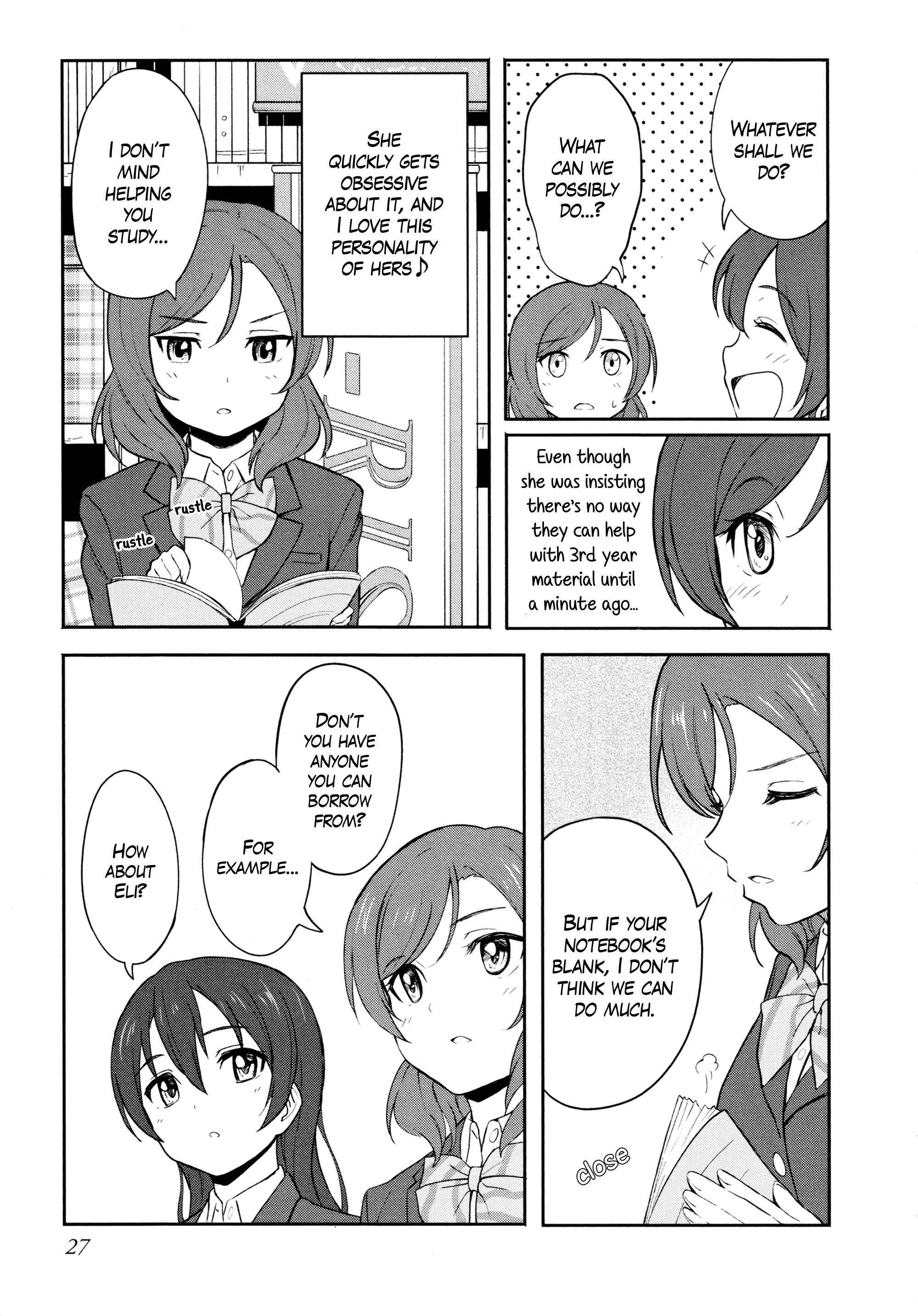 Love Live! School Idol Diary (Second Season) - Vol.3 Chapter 9: Almost Winter Break