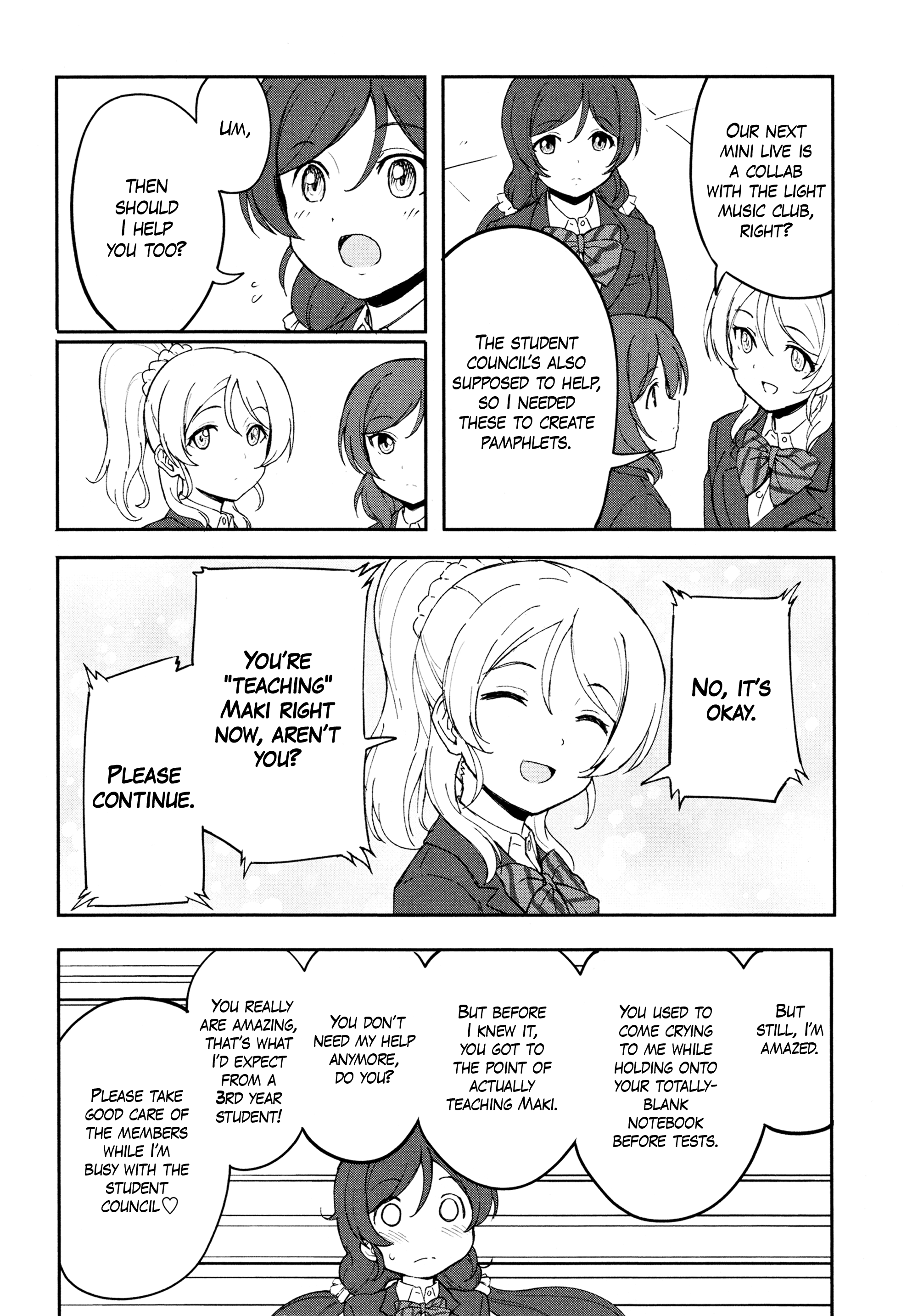 Love Live! School Idol Diary (Second Season) - Vol.3 Chapter 9: Almost Winter Break