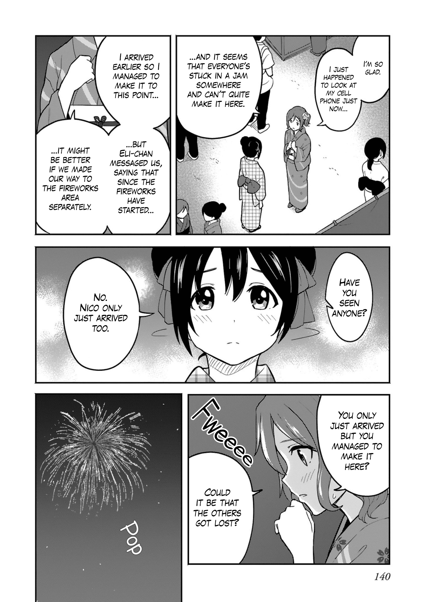 Love Live! School Idol Diary (Second Season) - Vol.2 Chapter 8: On The Night Of The Fireworks