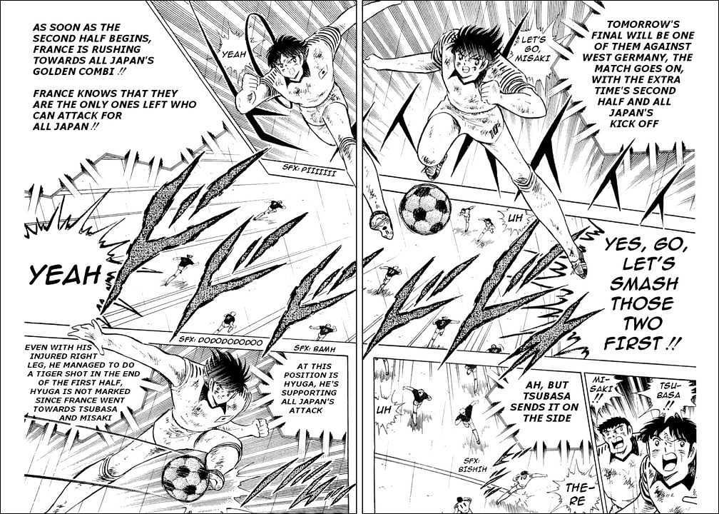 Captain Tsubasa - Vol.33 Chapter 101 : A Bloodstained Desperate Defense