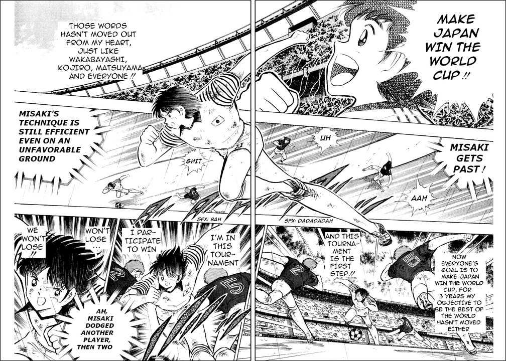 Captain Tsubasa - Vol.33 Chapter 100 : The Last Bet Of Misaki