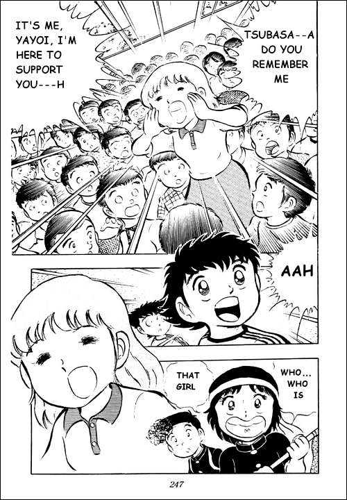 Captain Tsubasa - Vol.4 Chapter 14 : Who Is That Girl?