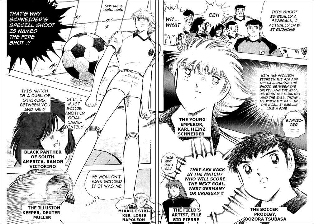 Captain Tsubasa - Vol.31 Chapter 96 : The True Colors Of The Fireball