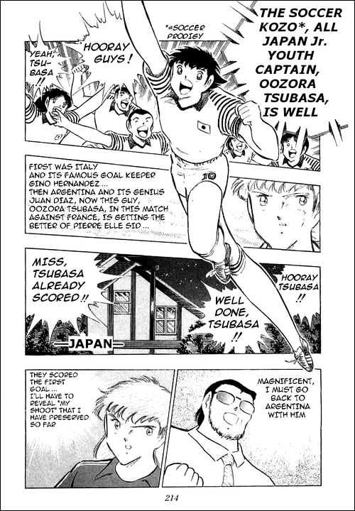 Captain Tsubasa - Vol.31 Chapter 98 : The War Starts!!  Japan Vs France