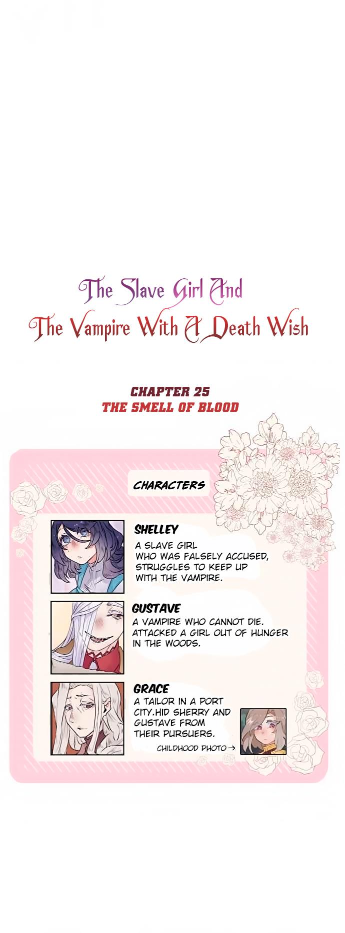 The Slave Girl And The Vampire With A Death Wish - Chapter 25: The Smell Of Blood