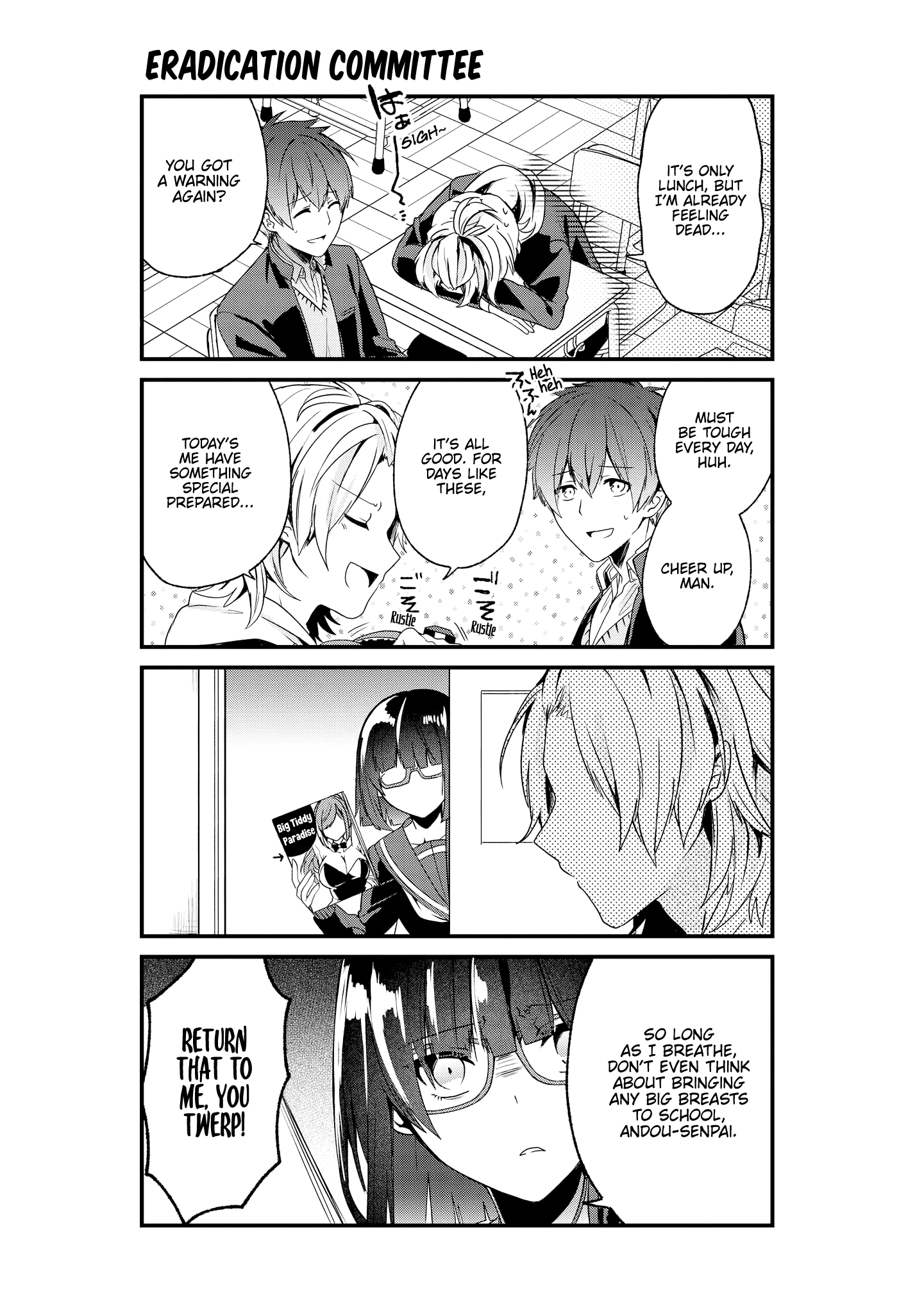 Just Flirting With A Cute, Annoying Kouhai - Vol.1 Chapter 5: Andou-Senpai, Morals In Disorder