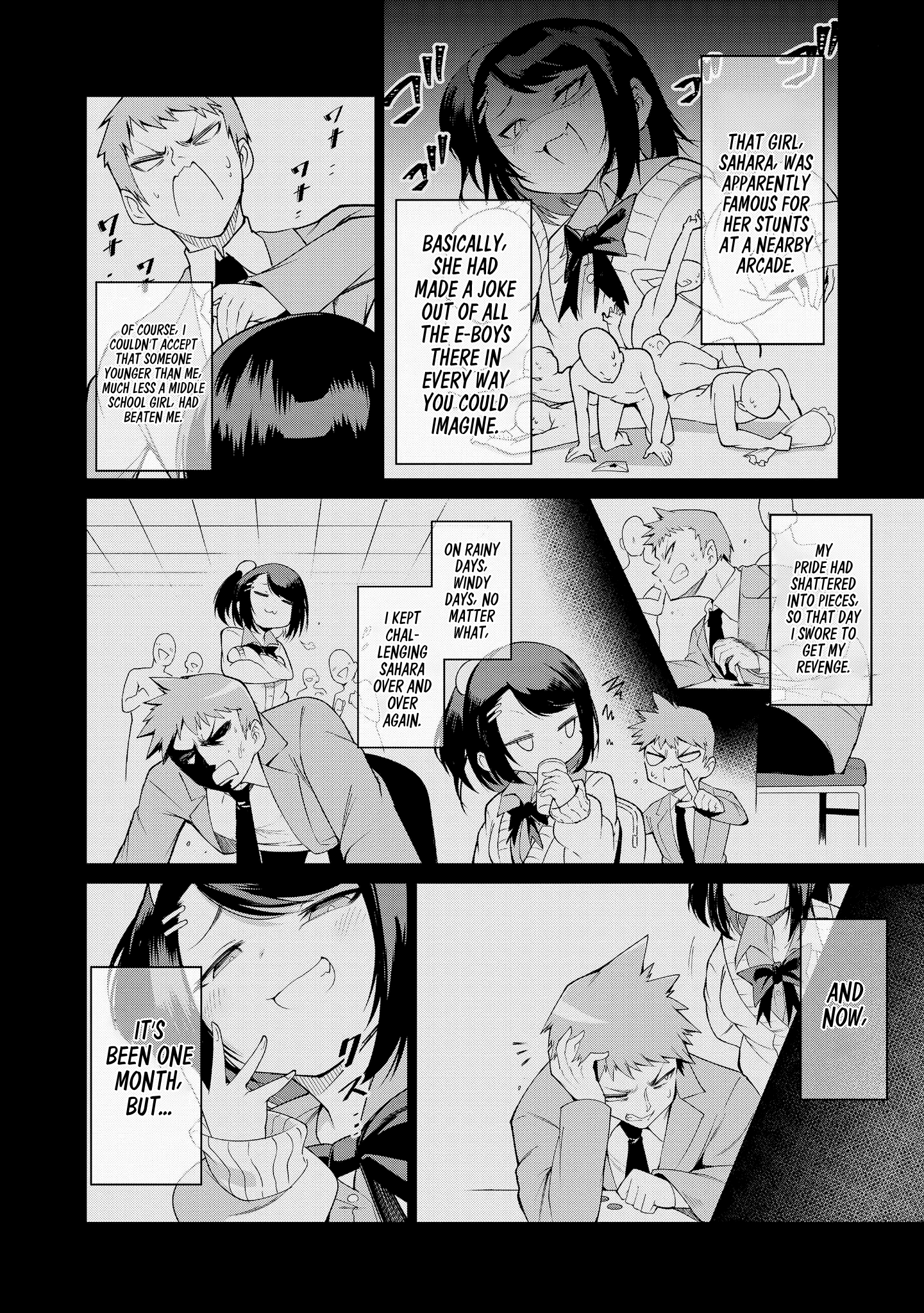 Just Flirting With A Cute, Annoying Kouhai - Chapter 3: Sahara Won't Lose Today Either!