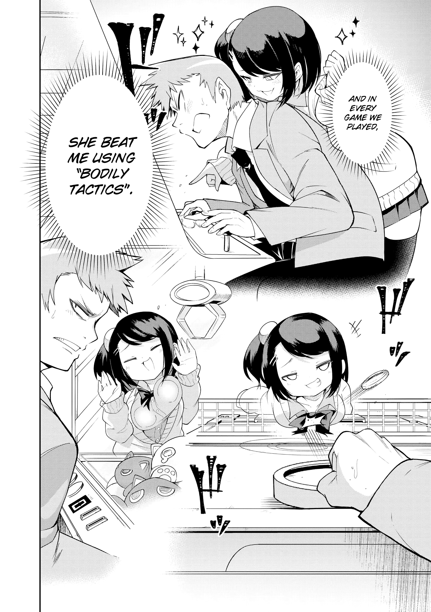 Just Flirting With A Cute, Annoying Kouhai - Chapter 3: Sahara Won't Lose Today Either!