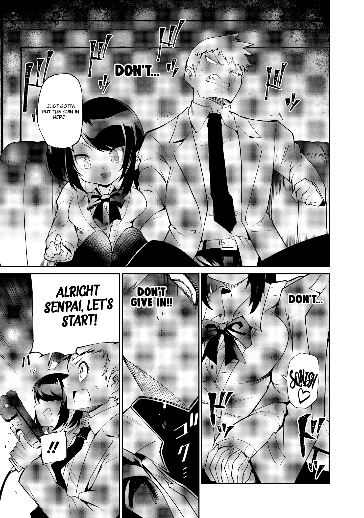 Just Flirting With A Cute, Annoying Kouhai - Chapter 3: Sahara Won't Lose Today Either!