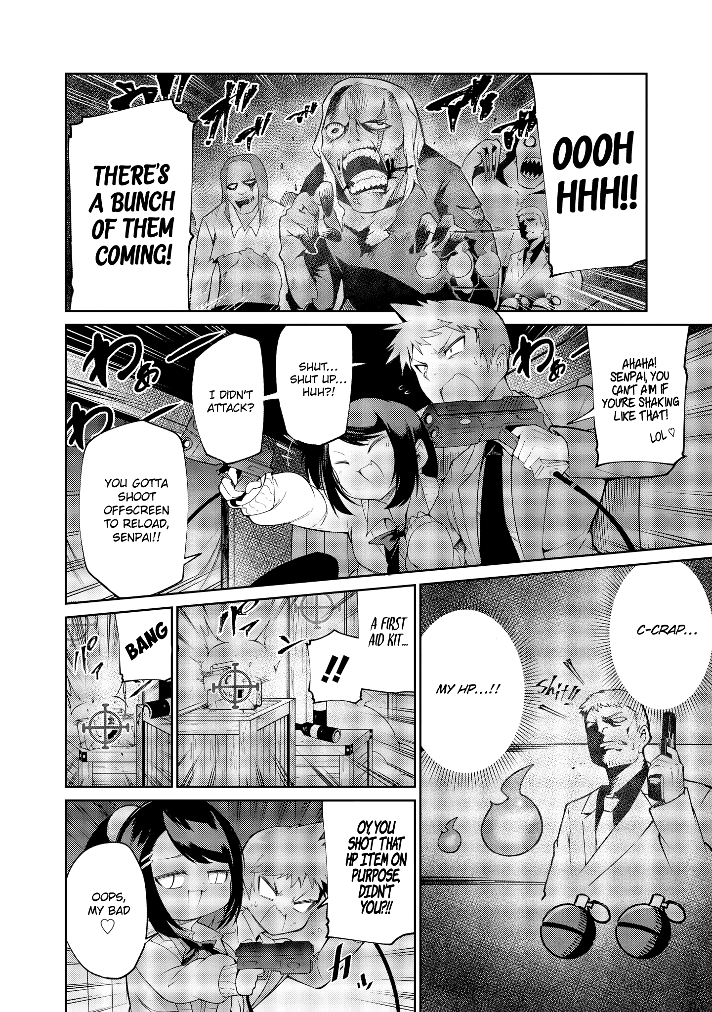 Just Flirting With A Cute, Annoying Kouhai - Chapter 3: Sahara Won't Lose Today Either!