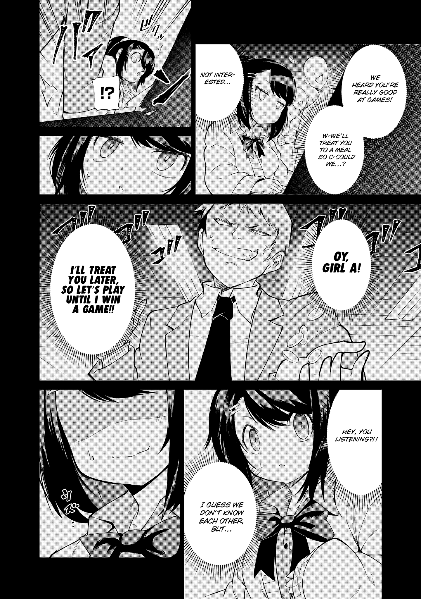 Just Flirting With A Cute, Annoying Kouhai - Chapter 3: Sahara Won't Lose Today Either!