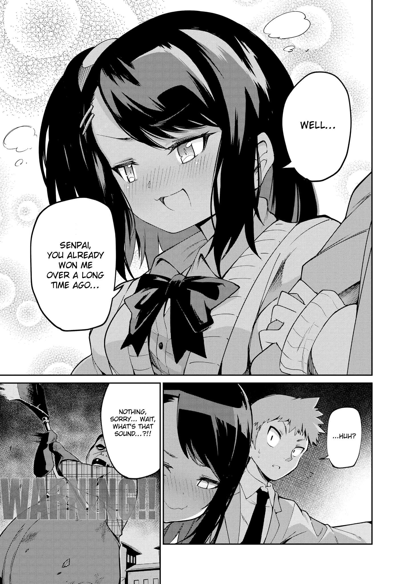 Just Flirting With A Cute, Annoying Kouhai - Chapter 3: Sahara Won't Lose Today Either!