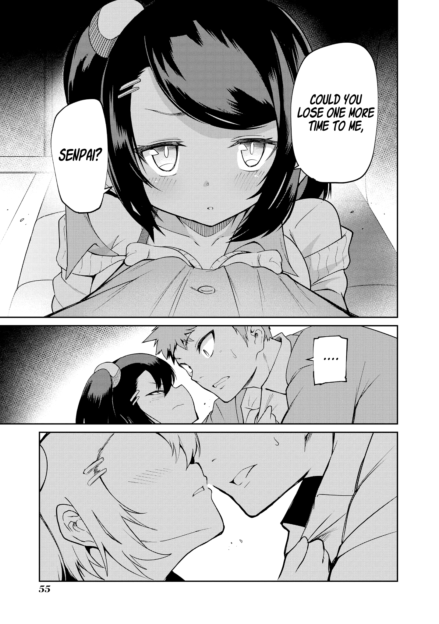 Just Flirting With A Cute, Annoying Kouhai - Chapter 3: Sahara Won't Lose Today Either!