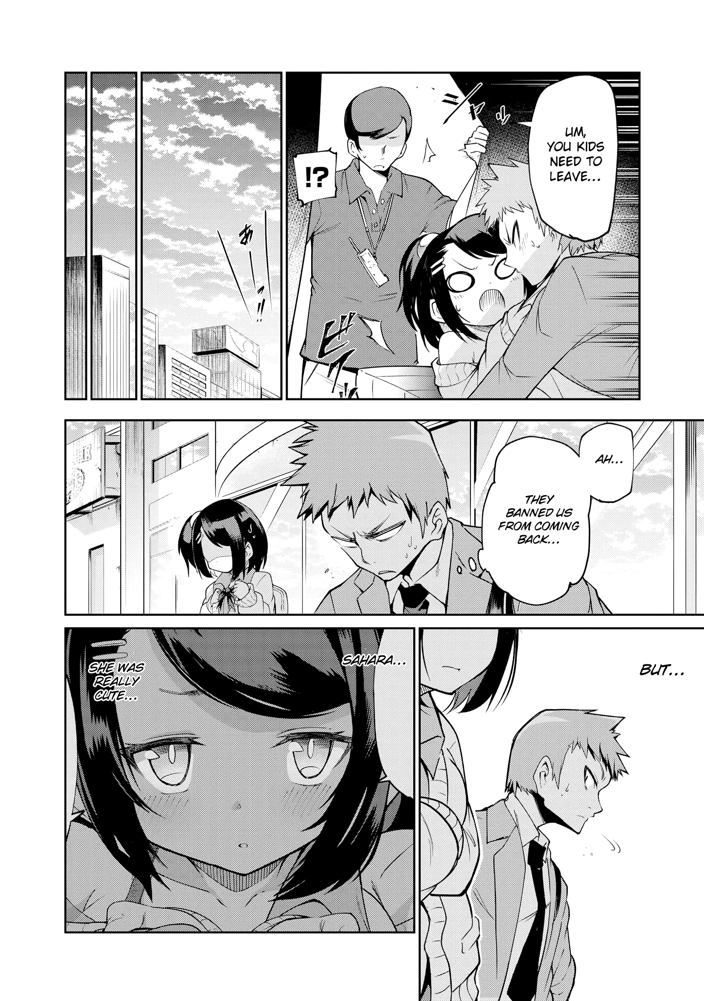 Just Flirting With A Cute, Annoying Kouhai - Chapter 3: Sahara Won't Lose Today Either!