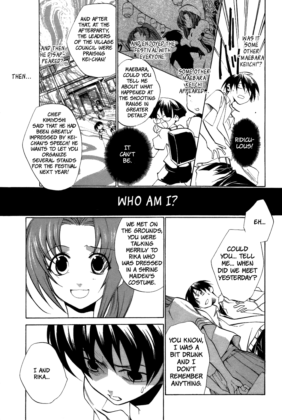 Higurashi No Naku Koro Ni - Tatarigoroshi-Hen - Vol.2 Chapter 11