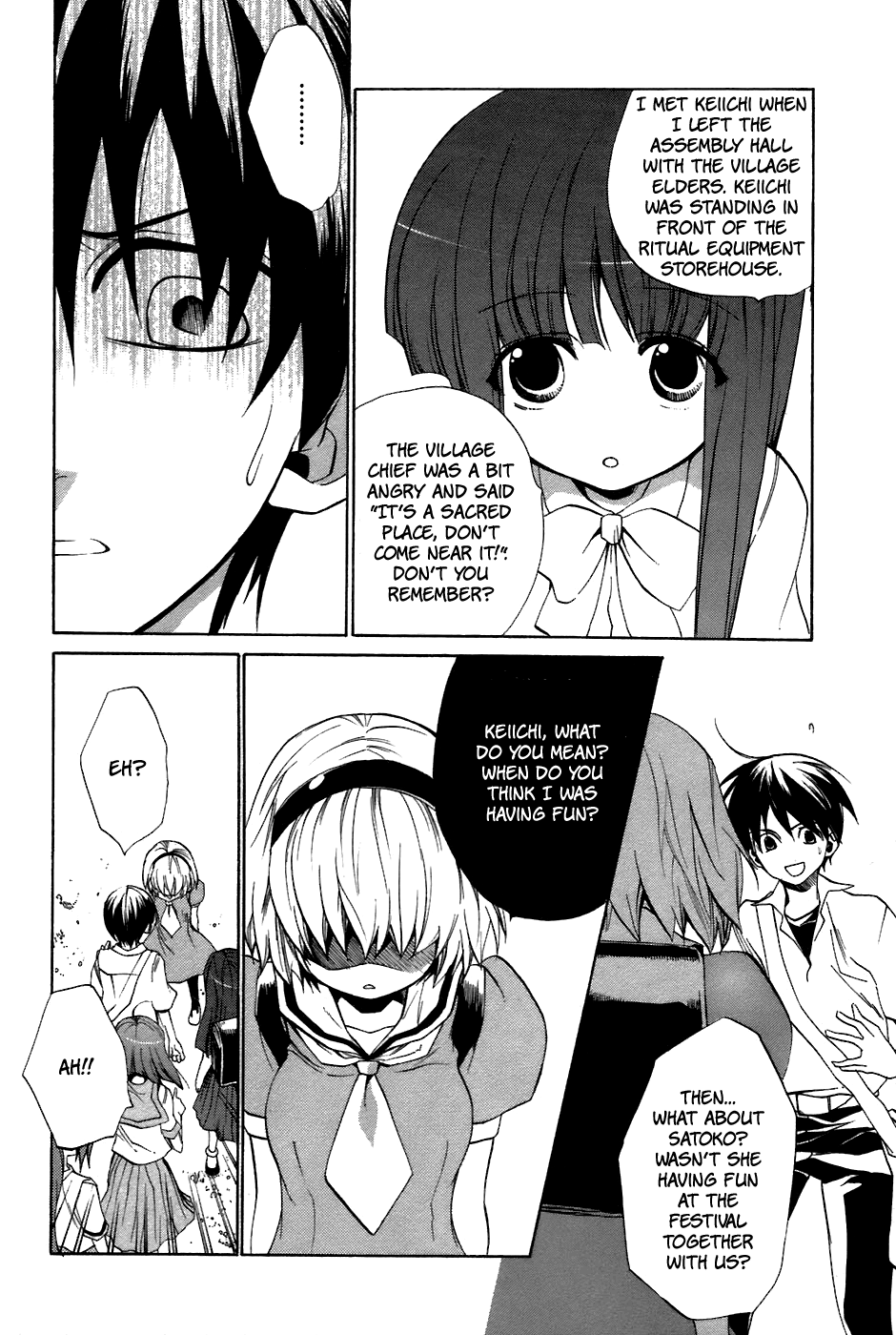 Higurashi No Naku Koro Ni - Tatarigoroshi-Hen - Vol.2 Chapter 11