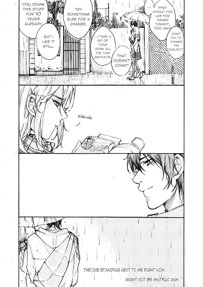 In Autumn's Last Rain, On The Right Shoulder - Chapter 1