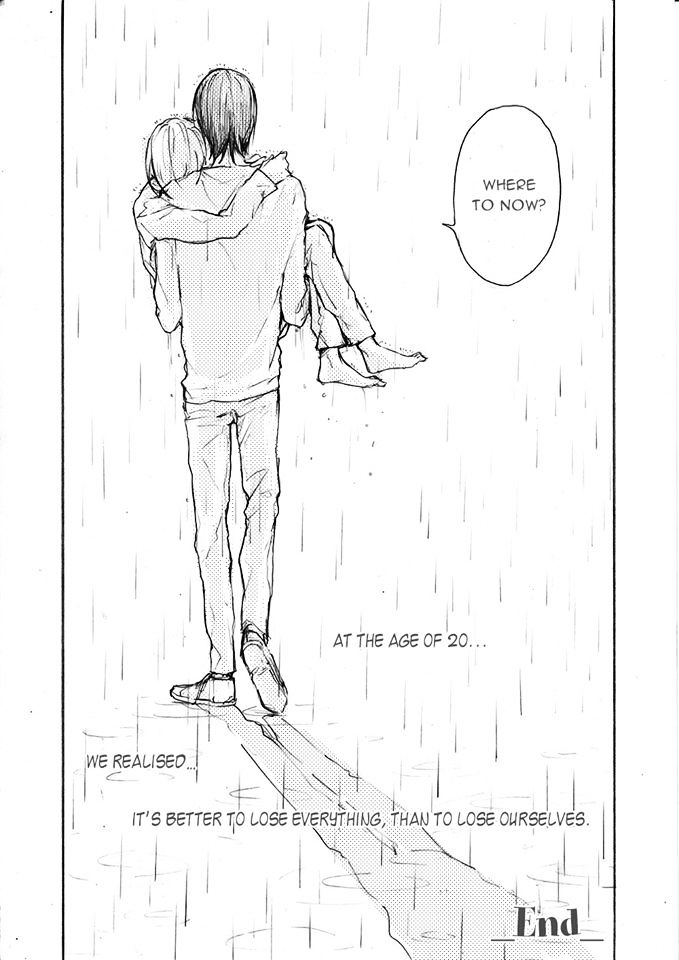 In Autumn's Last Rain, On The Right Shoulder - Chapter 1