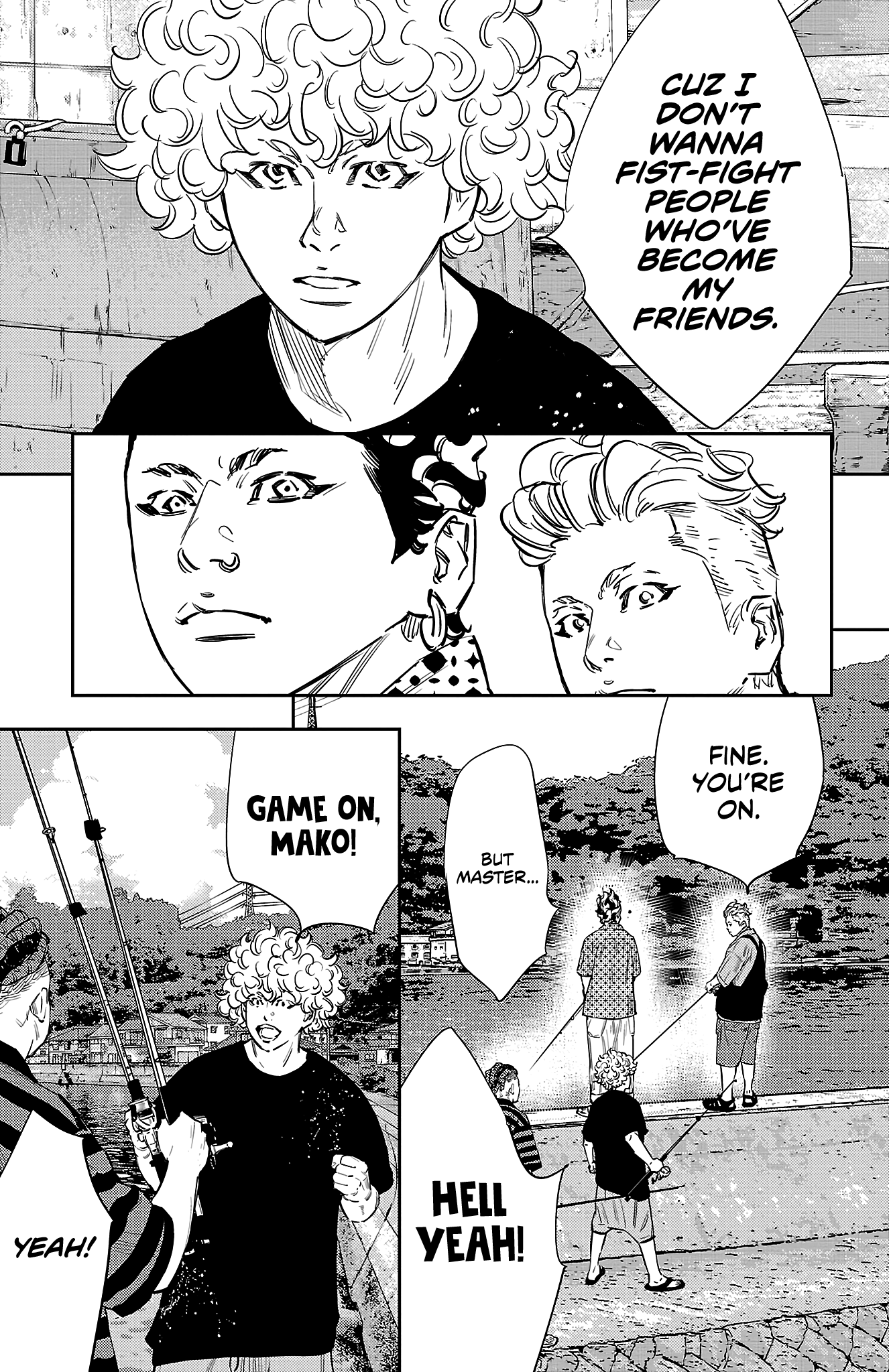 Nine Peaks - Vol.8 Chapter 68: Gaku And Mako Vs Sakaki And Hirossa