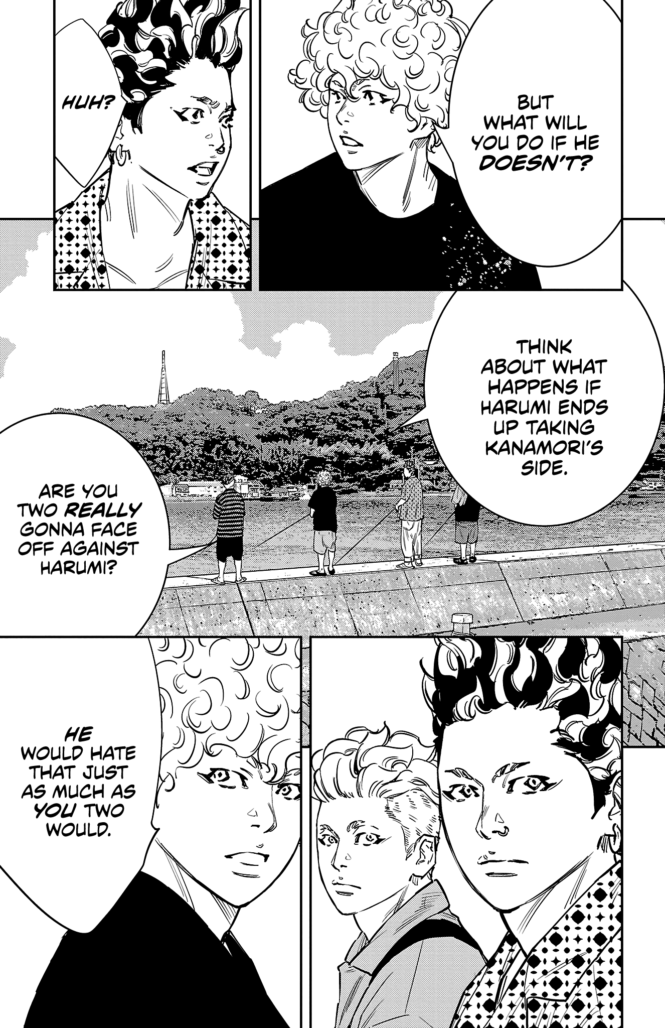 Nine Peaks - Vol.8 Chapter 68: Gaku And Mako Vs Sakaki And Hirossa