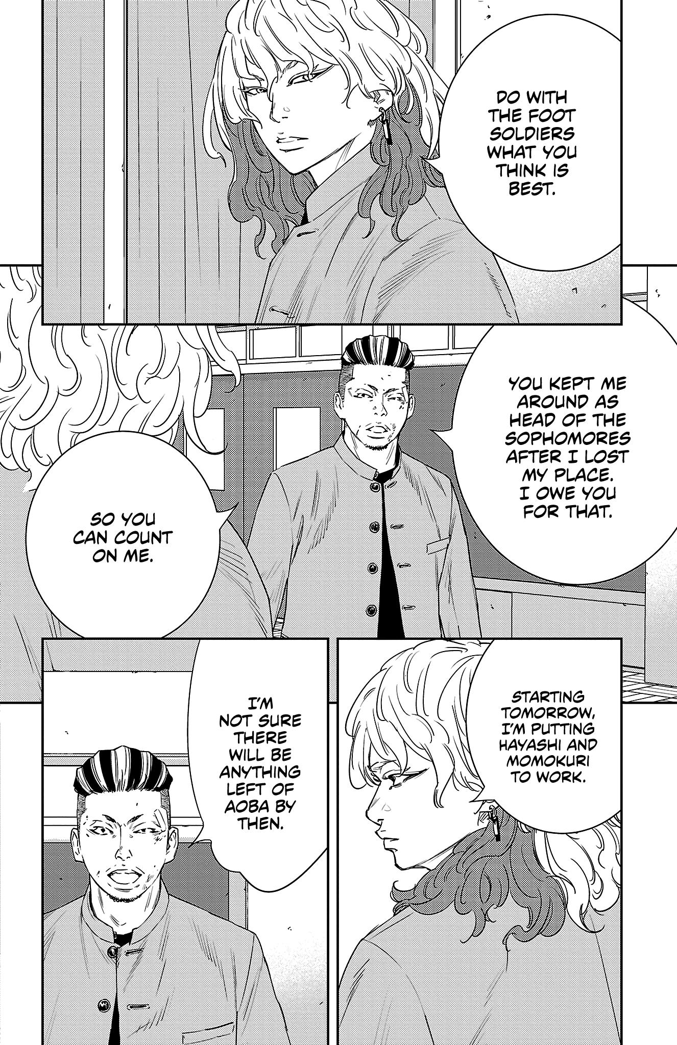 Nine Peaks - Vol.6 Chapter 42: Hakkyou On The Attack, Aoba Laid-Back