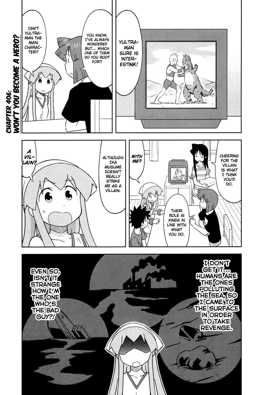 Shinryaku! Ika Musume - Vol.16 Chapter 406 : Won T You Become A Hero?