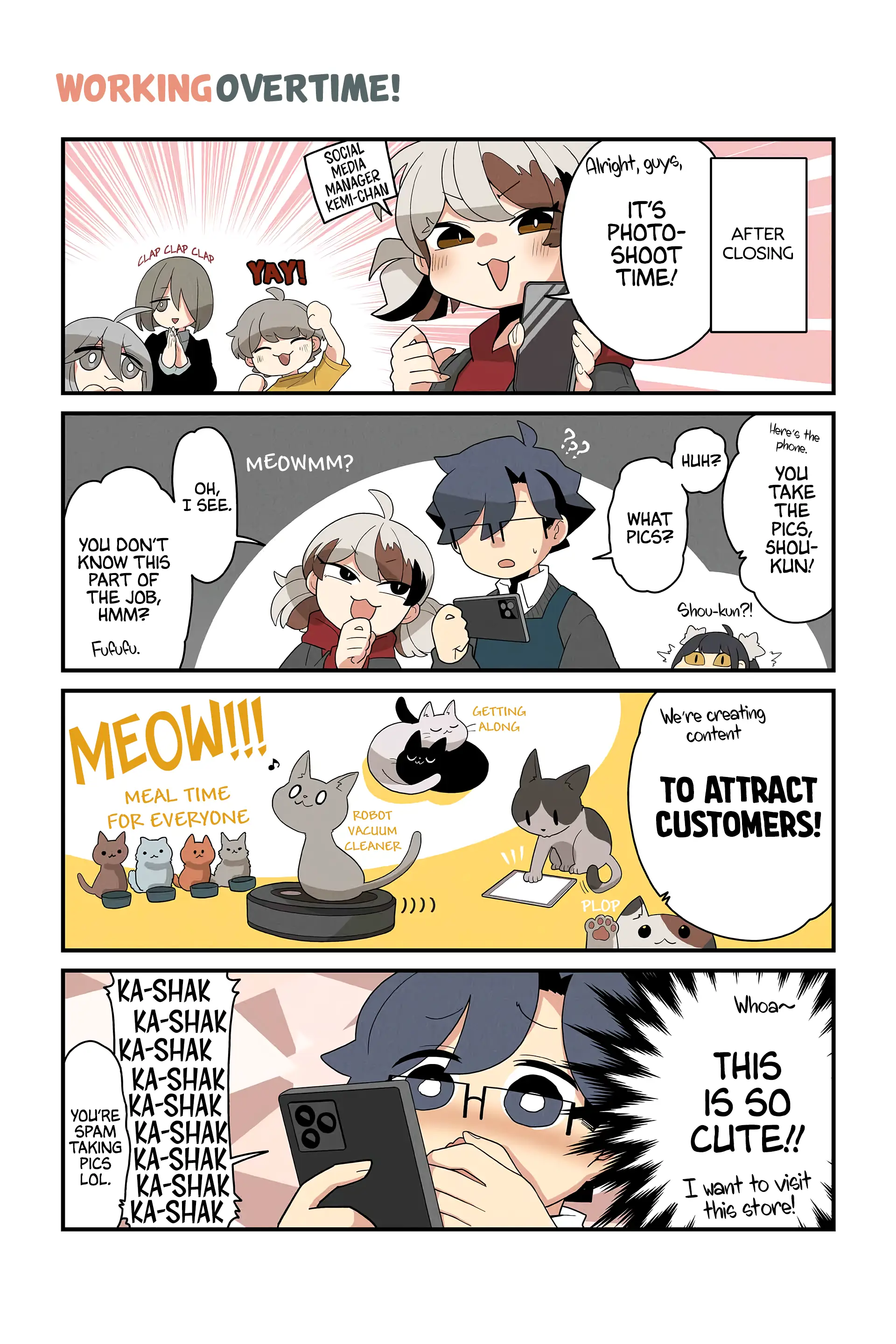 Neko No Te Datte Yaku Ni Tatsu - Chapter 141: Working Overtime!