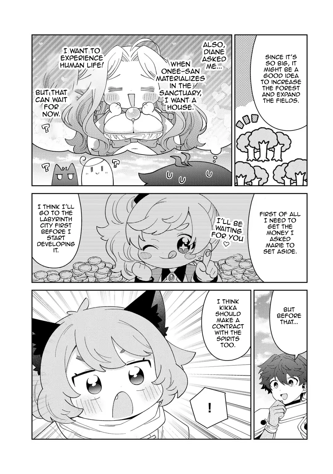 Seirei-Tachi No Rakuen To Risou No Isekai Seikatsu - Chapter 69