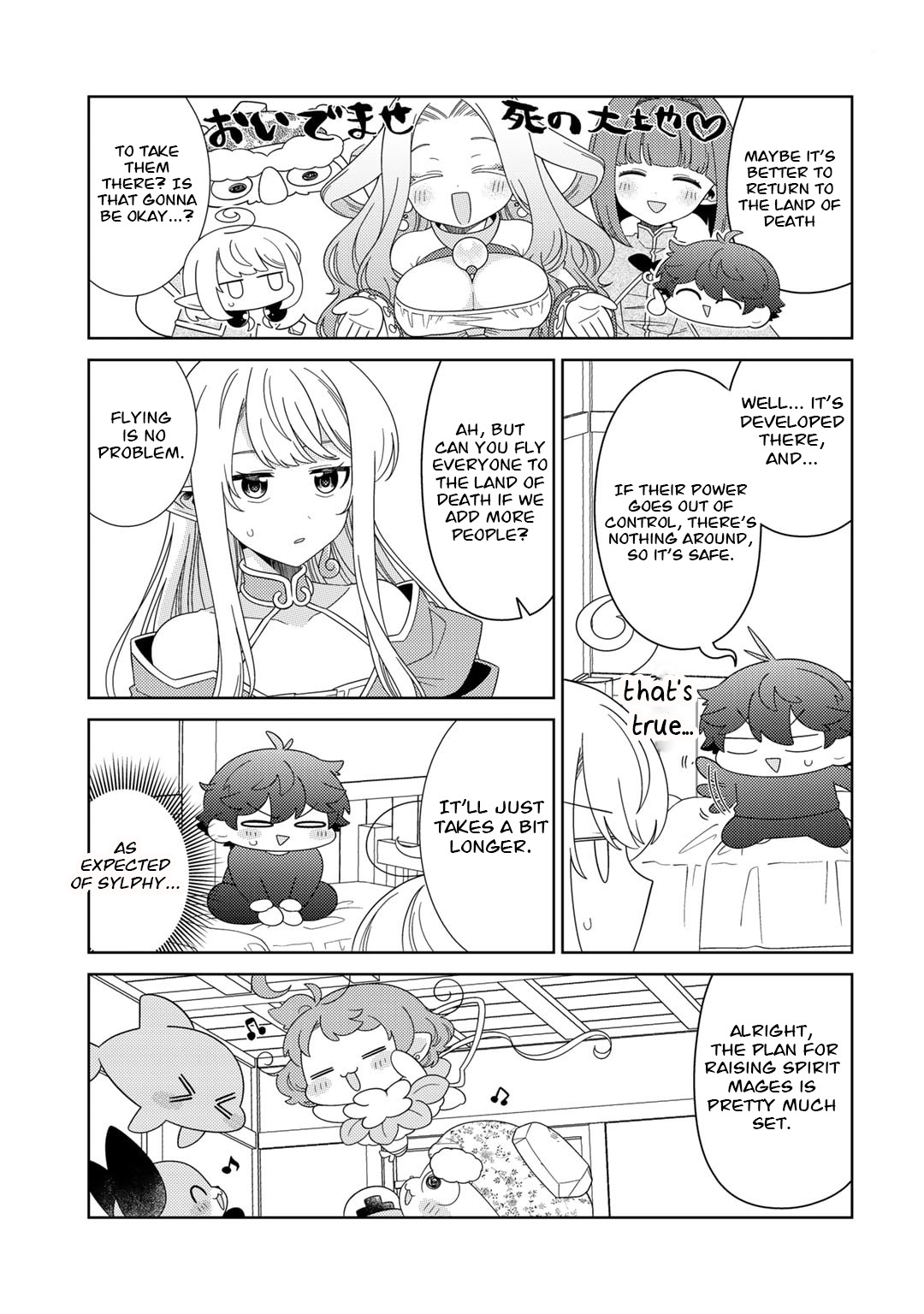 Seirei-Tachi No Rakuen To Risou No Isekai Seikatsu - Chapter 54