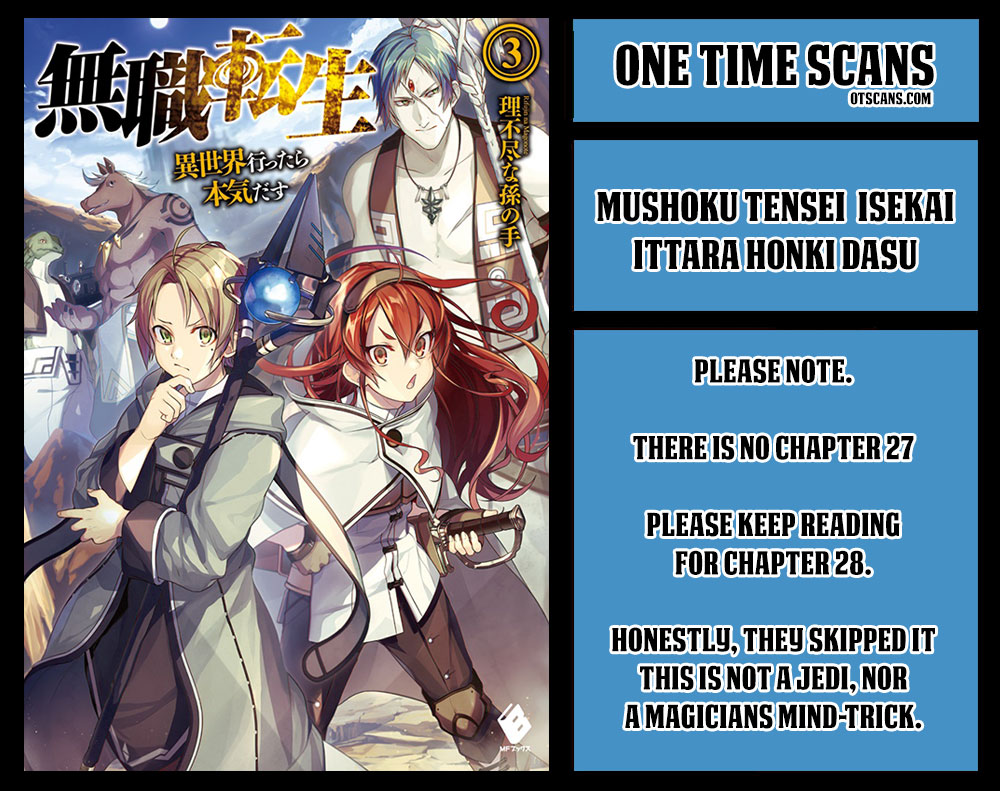 Mushoku Tensei - Isekai Ittara Honki Dasu - Chapter 27: (Placeholder)