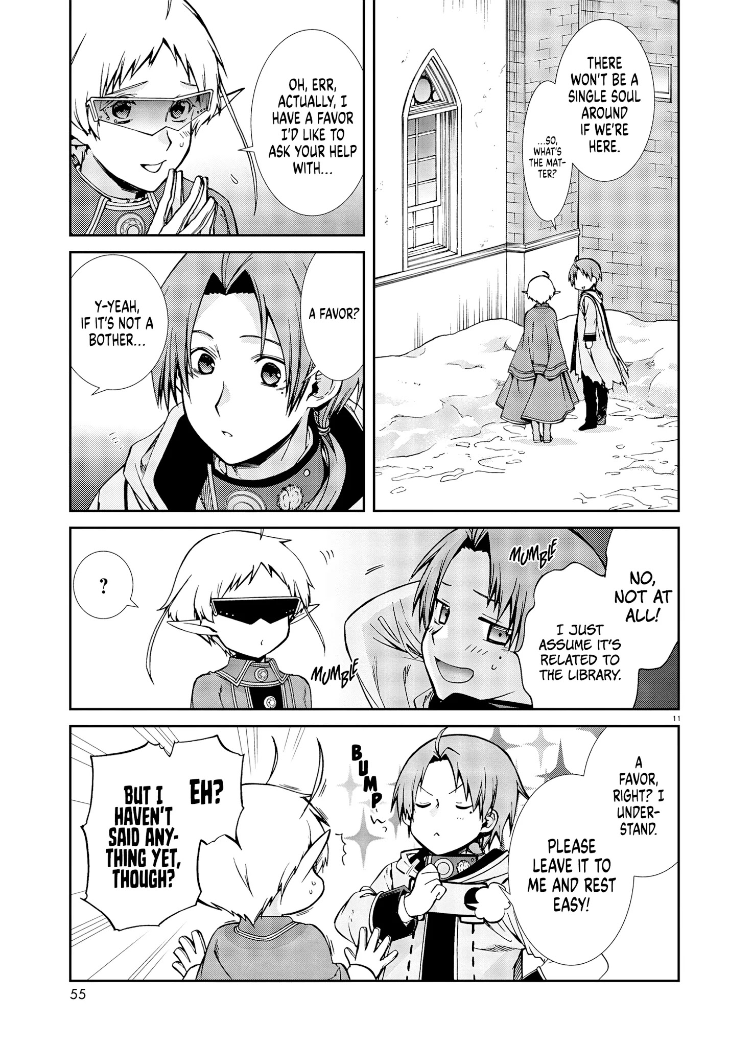 Mushoku Tensei - Isekai Ittara Honki Dasu - Chapter 73: Forest Rain (Part 1)