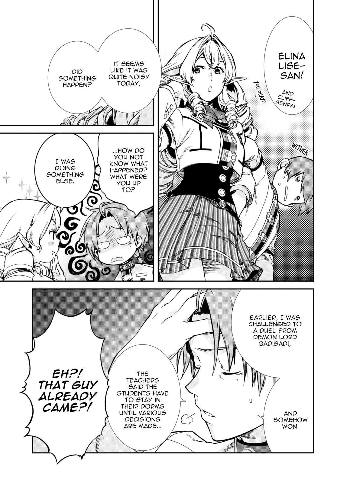 Mushoku Tensei - Isekai Ittara Honki Dasu - Chapter 67: Badigadi