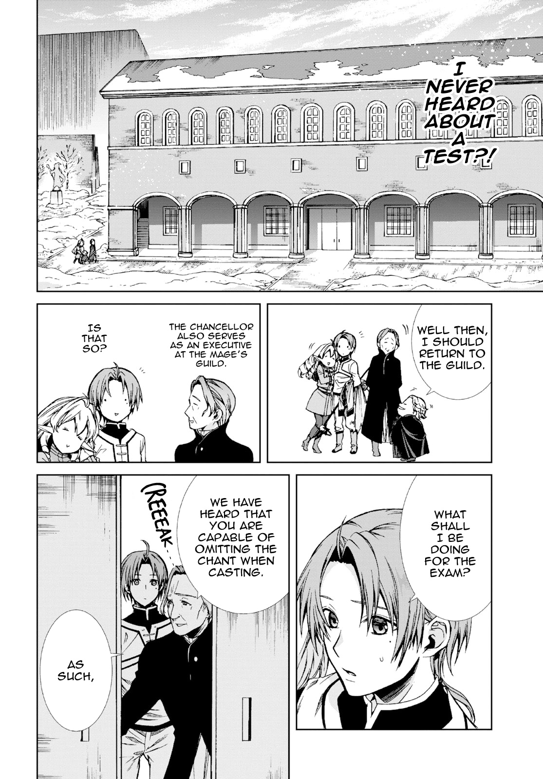 Mushoku Tensei - Isekai Ittara Honki Dasu - Chapter 54: Entrance Exam