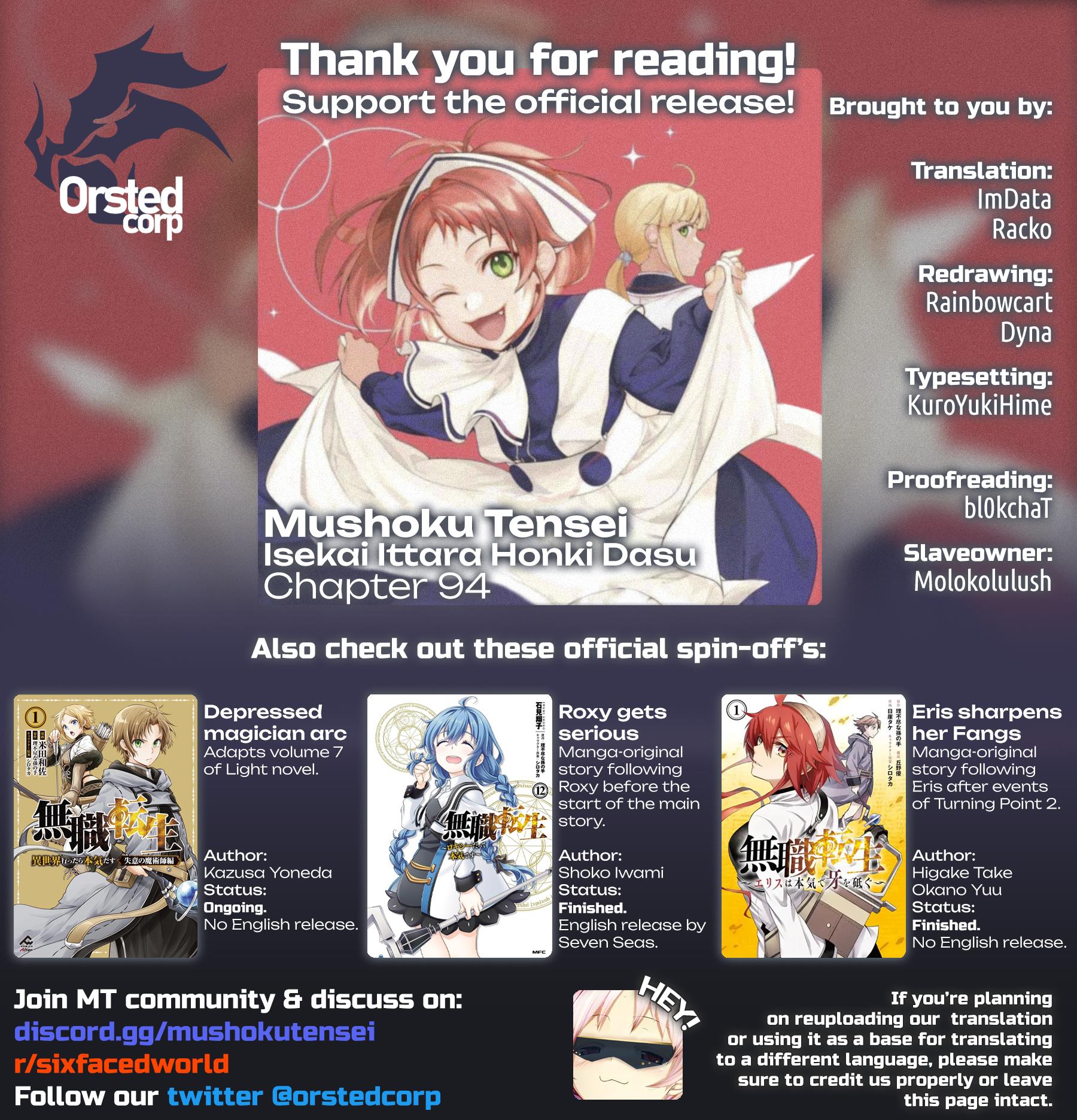 Mushoku Tensei - Isekai Ittara Honki Dasu - Chapter 94: Norn Greyrat