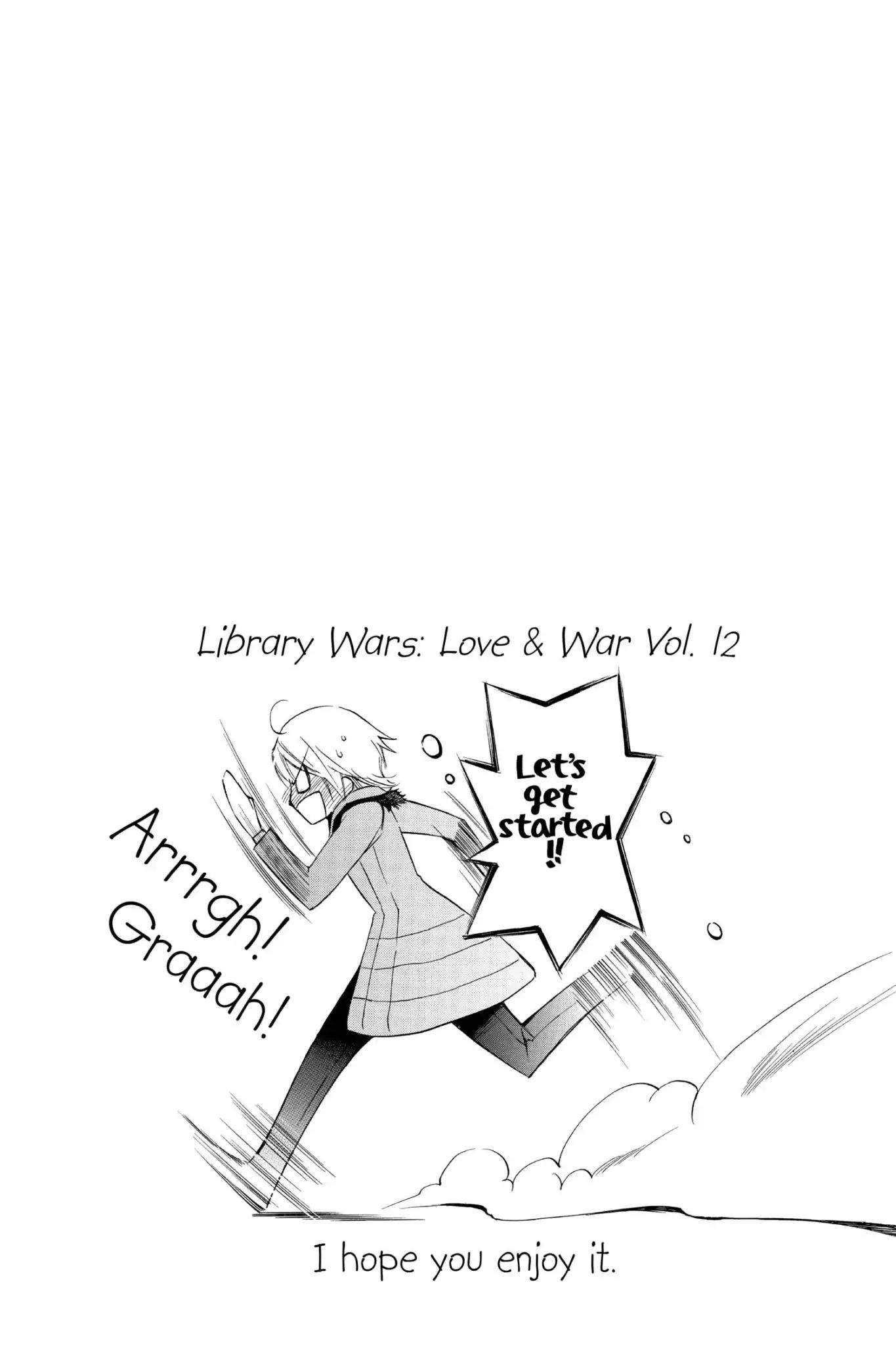 Toshokan Sensou: Love & War - Vol.12 Chapter 54