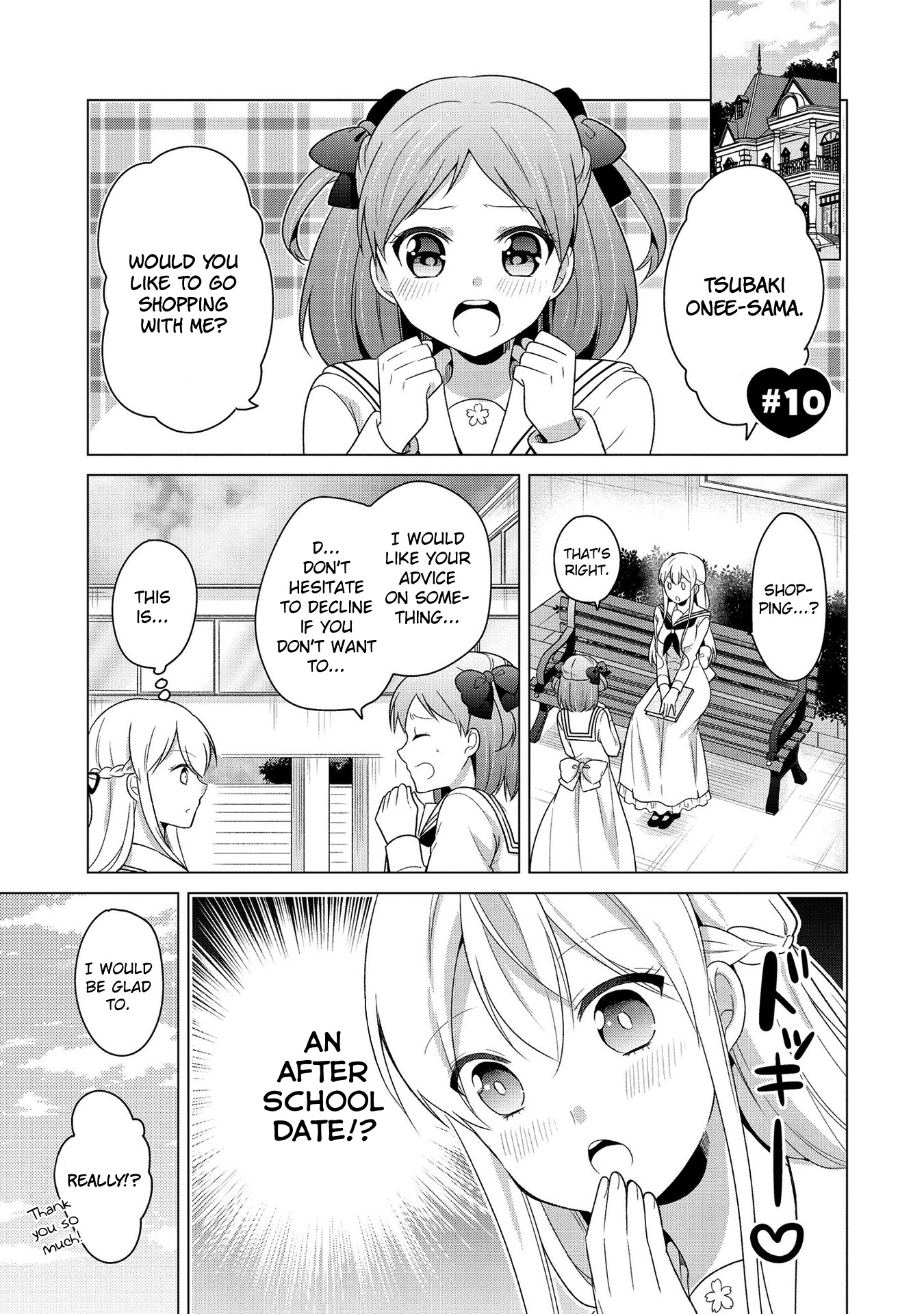 Ojou-Sama Wa Love Come No Shujinkou Ni Naritai! - Vol.1 Chapter 10