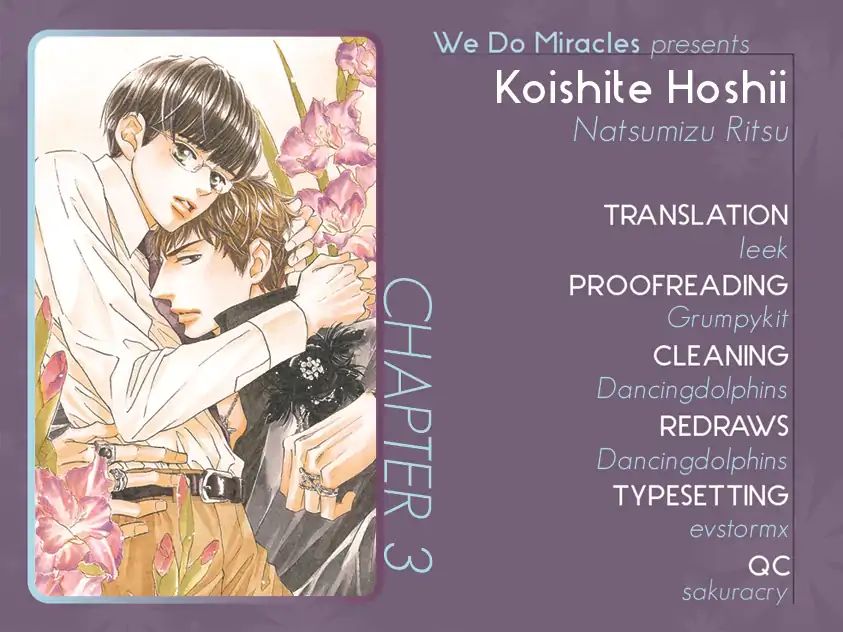 Koishite Hoshii - Chapter 3