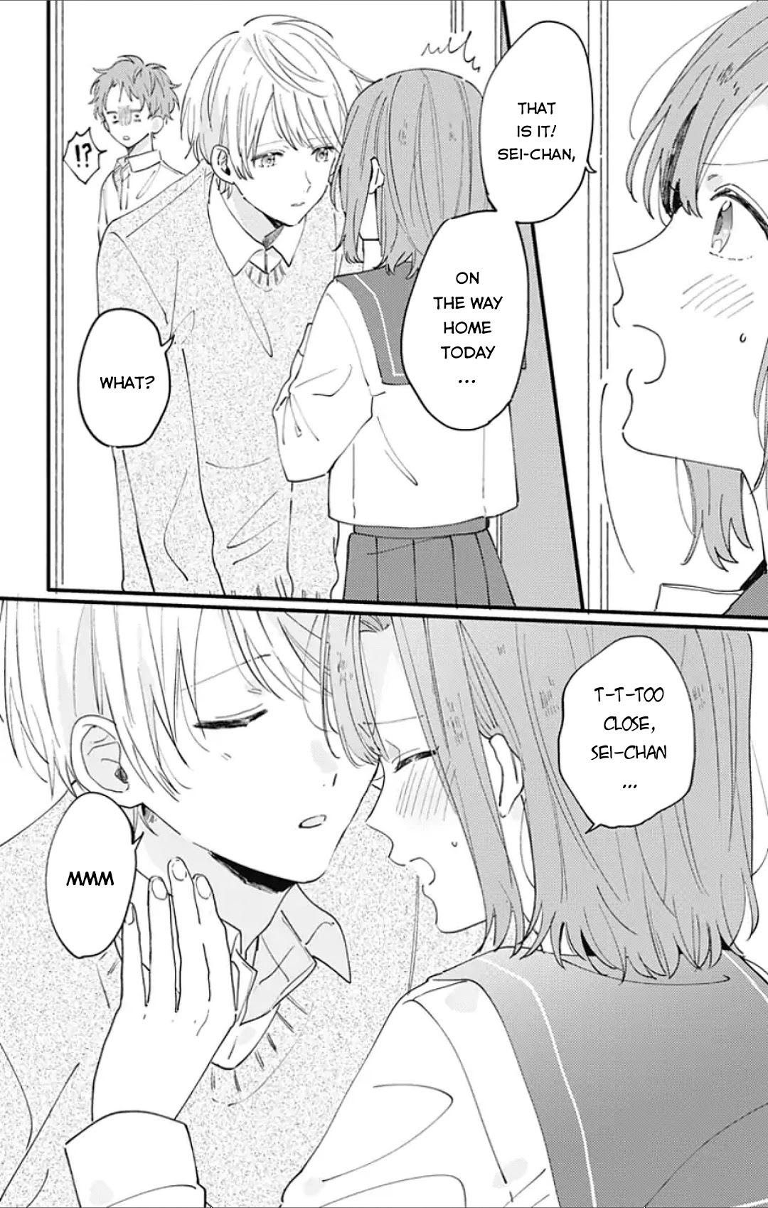 Sei-Chan, Your Love Is Too Much! - Chapter 3