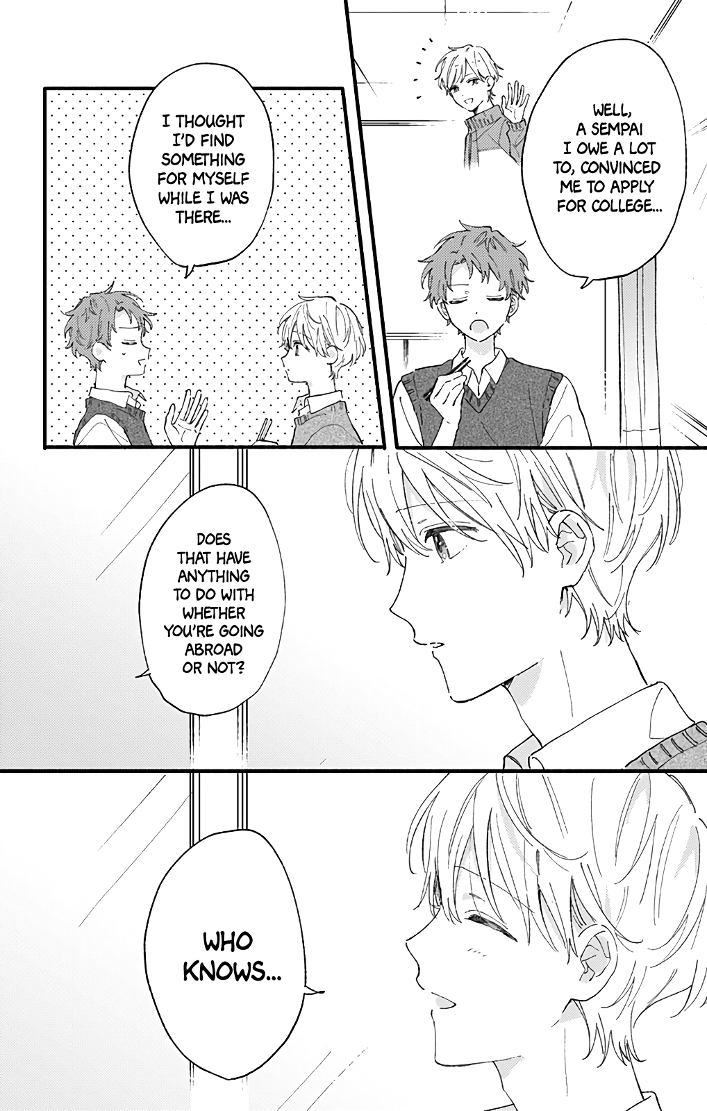 Sei-Chan, Your Love Is Too Much! - Vol.13 Chapter 45: Mismatched Thoughts