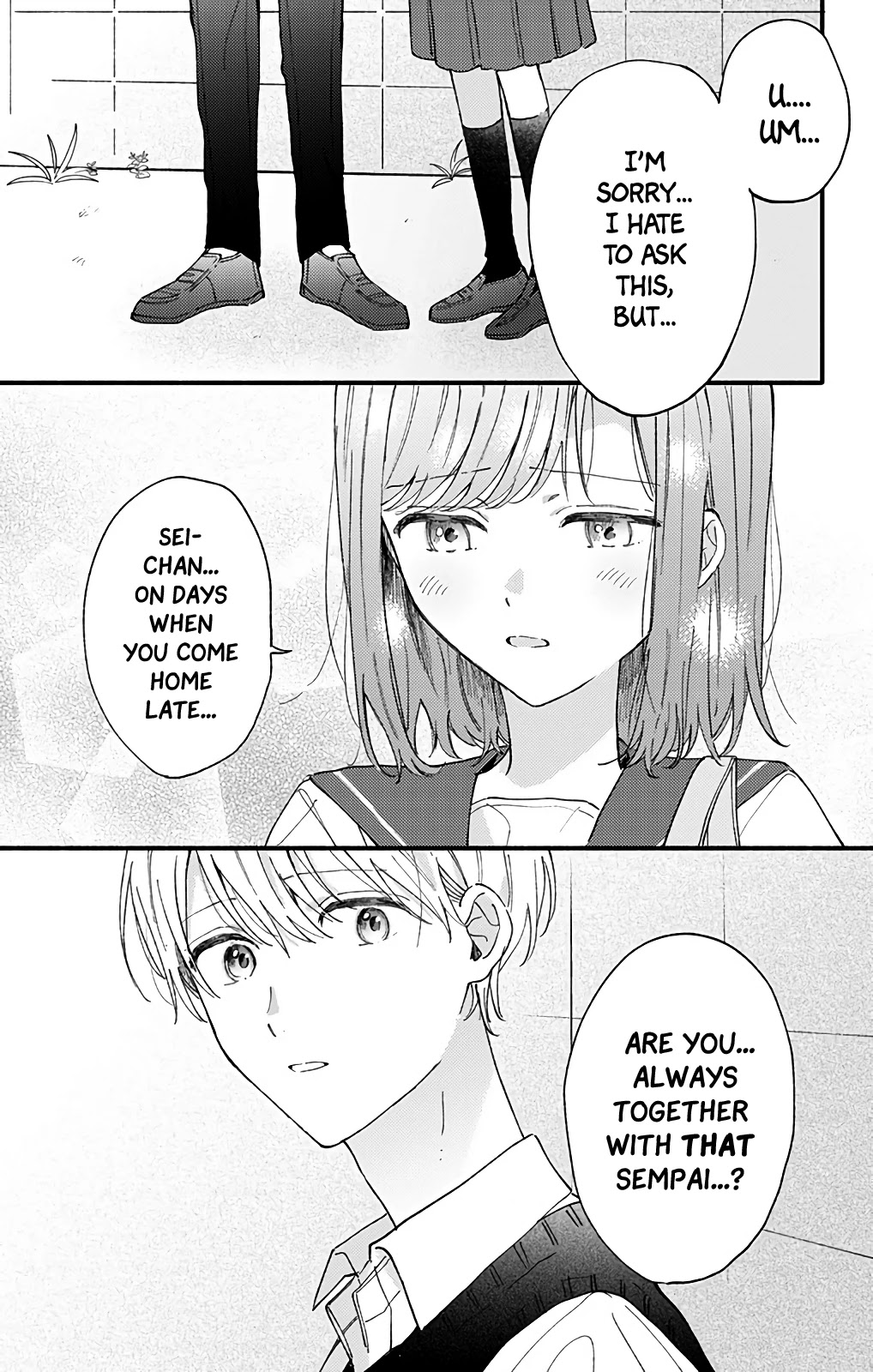 Sei-Chan, Your Love Is Too Much! - Chapter 36: What If It Wasn't A Joke?