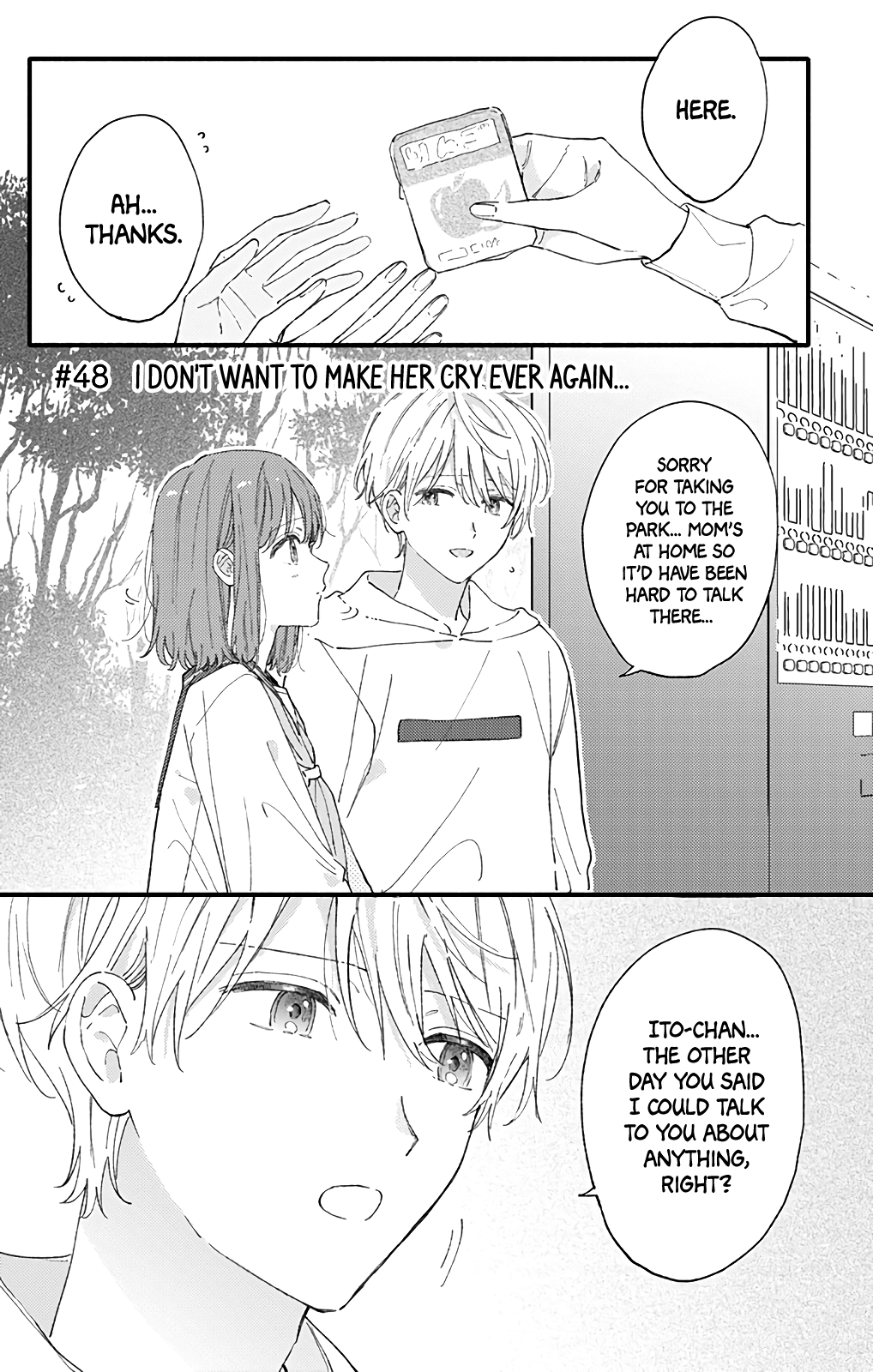 Sei-Chan, Your Love Is Too Much! - Vol.14 Chapter 48: I Don't Want To Make Her Cry Ever Again...