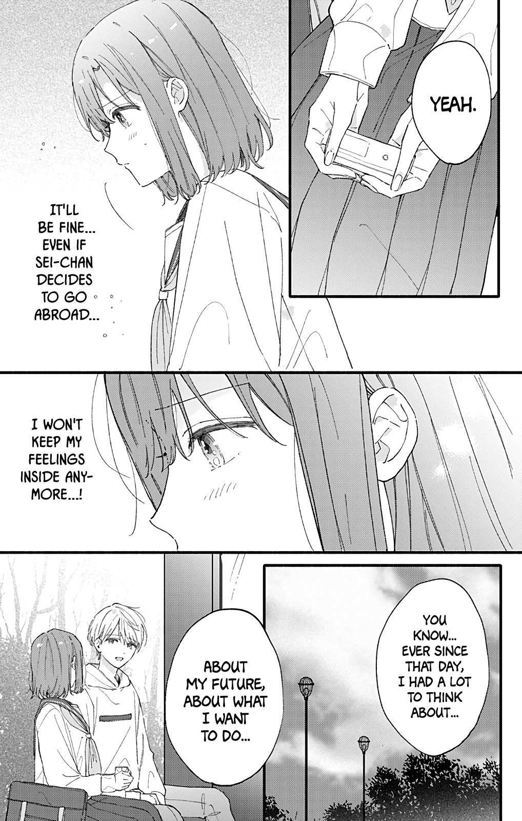 Sei-Chan, Your Love Is Too Much! - Vol.14 Chapter 48: I Don't Want To Make Her Cry Ever Again...