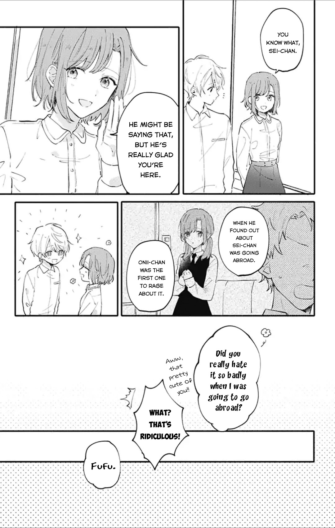 Sei-Chan, Your Love Is Too Much! - Chapter 1