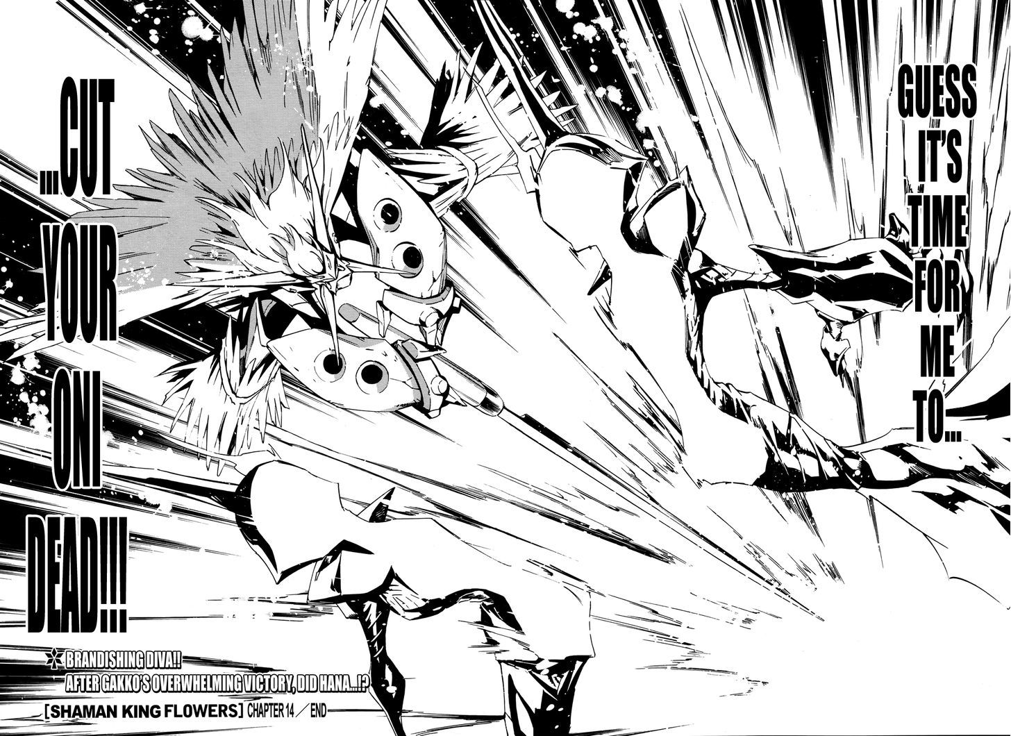 Shaman King: Flowers - Vol.3 Chapter 14 : You Didn T Die After Getting Beaten To Death By Flower We Saw Tha...