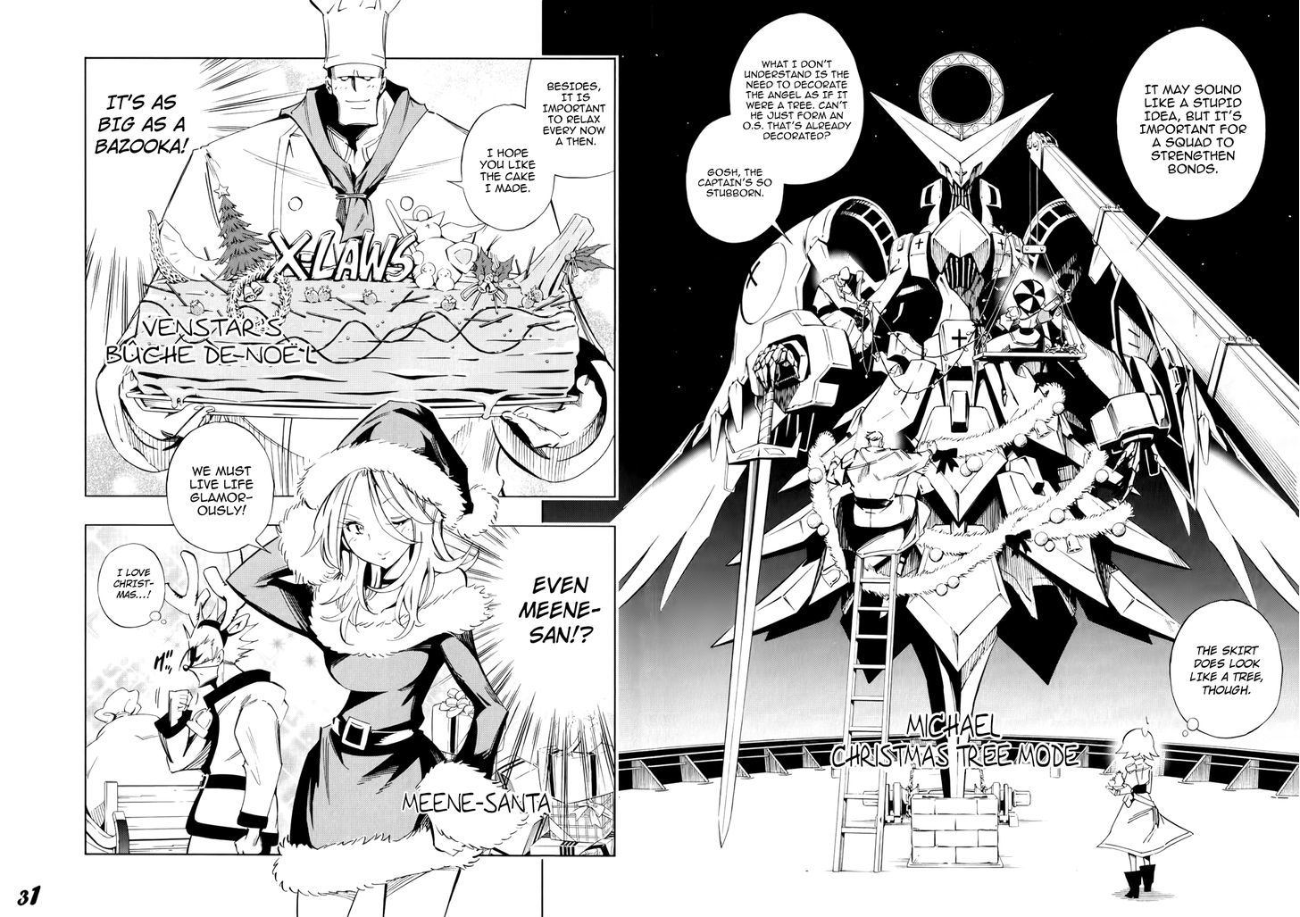 Shaman King: Flowers - Vol.2 Chapter 9.5 : Merry Christmas On Board