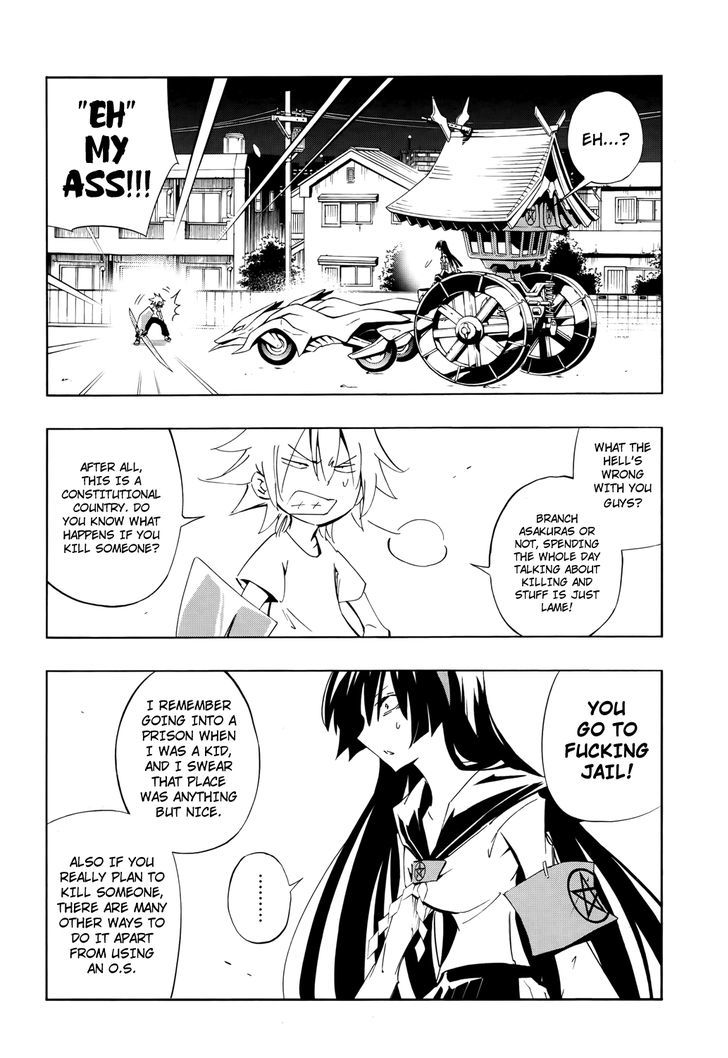 Shaman King: Flowers - Vol.1 Chapter 4 : Racket Festival In Nishitokyo